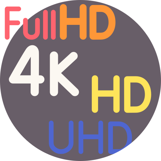 HD 4K quality